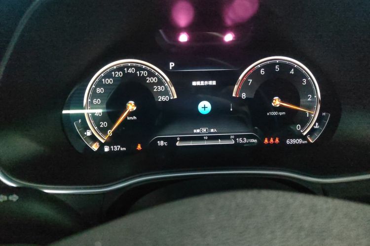 捷尼赛思GV80 2021款 2.5T 四驱旗舰版中控内饰14