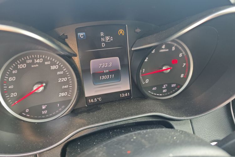 奔驰C级 2015款 C 200 L 运动型中控内饰15