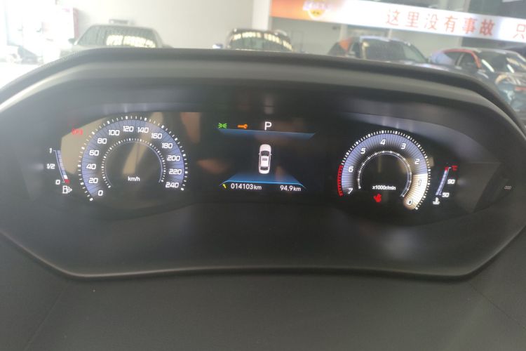 标致408 2022款 1.6T 追光版中控内饰14