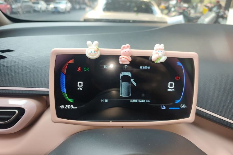 比亚迪 海鸥 2024款 荣耀版 305km 活力版中控内饰14