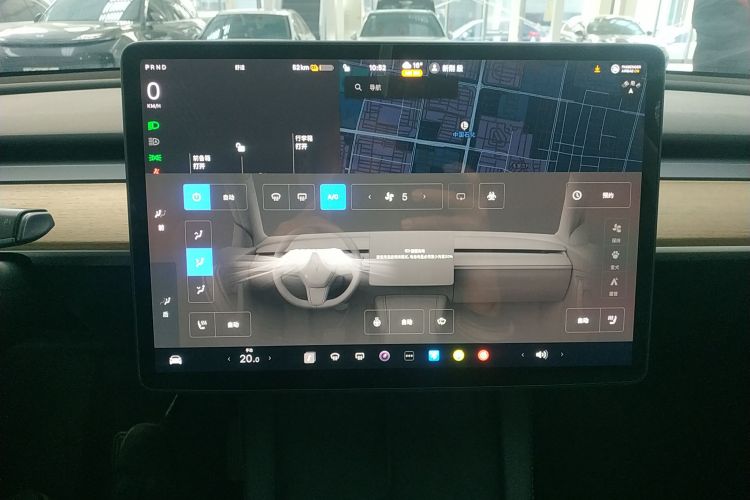 特斯拉 Model Y 2022款 改款 后轮驱动版中控内饰16