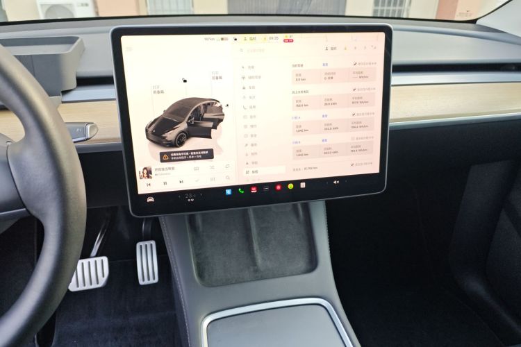 特斯拉 Model Y 2021款 Performance高性能全轮驱动版中控内饰16