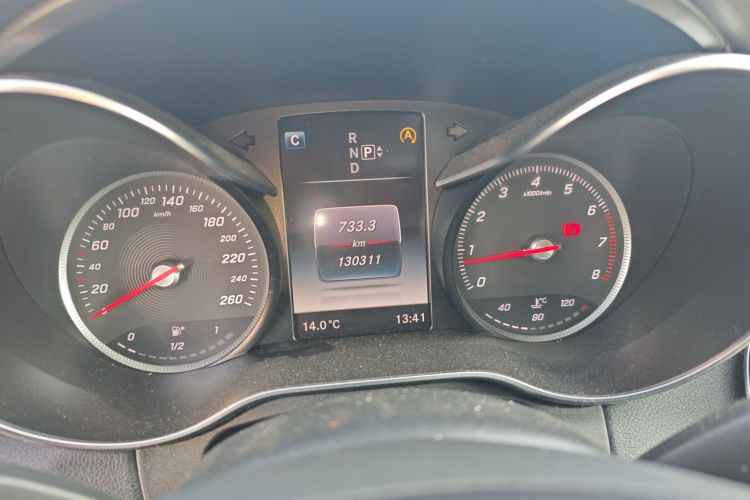 奔驰C级 2015款 C 200 L 运动型中控内饰14