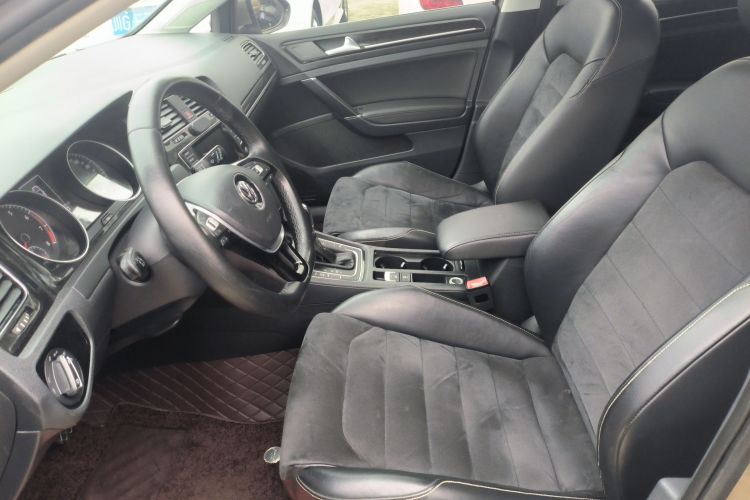 大众 高尔夫 2014款 1.4TSI 自动旗舰型中控内饰19