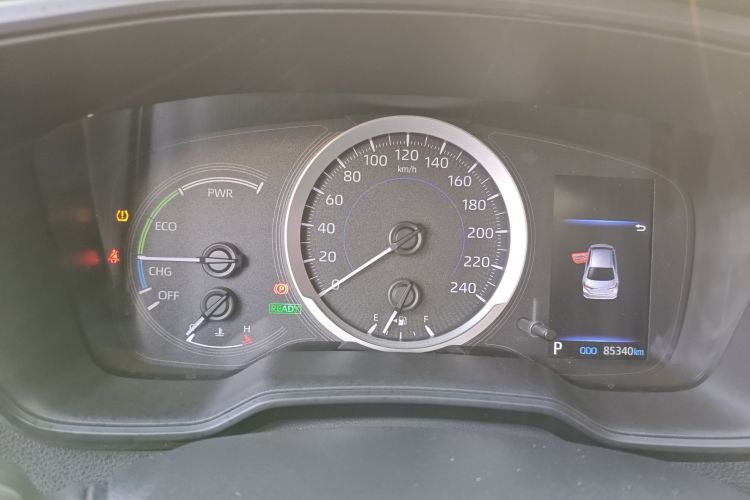 丰田 卡罗拉 2021款 双擎 1.8L E-CVT精英版局部细节14