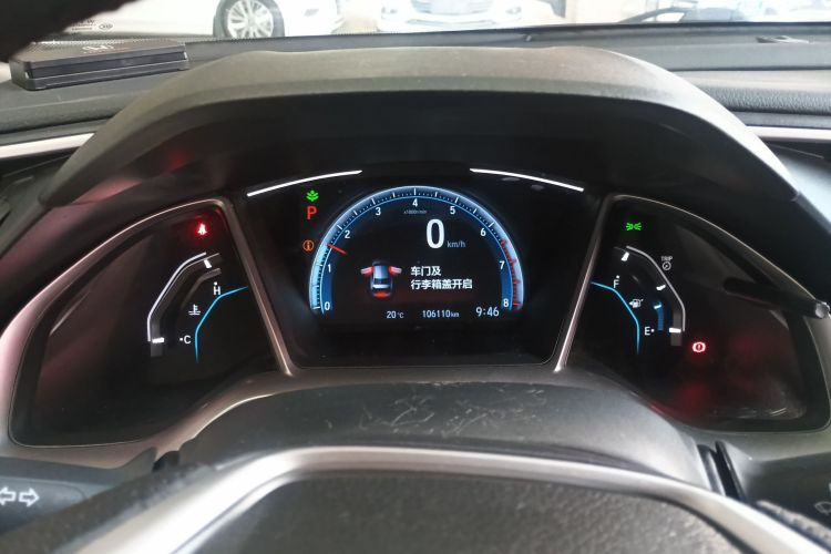 本田 思域 2019款 220TURBO CVT劲动版 国VI中控内饰14