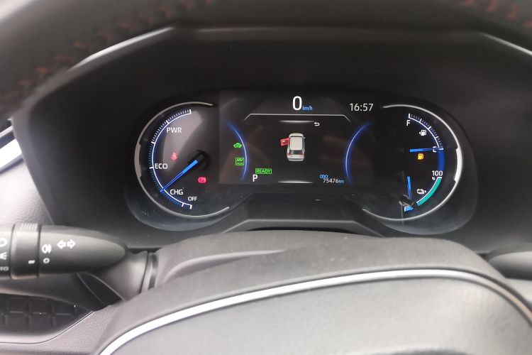 丰田 威兰达新能源 2021款 高性能版 2.5L 四驱劲擎版中控内饰14