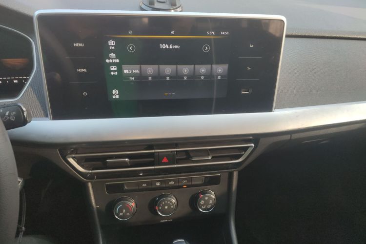 大众 朗逸 2023款 改款 1.5L 自动得逸版中控内饰16