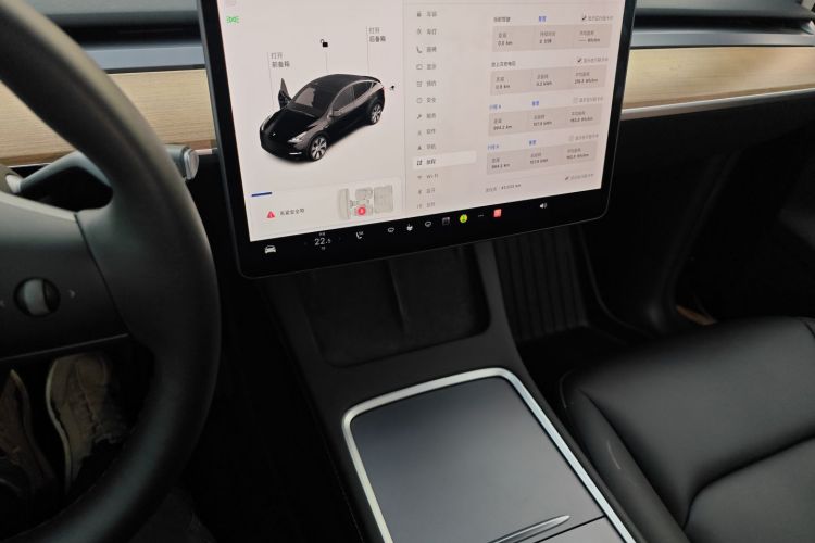 特斯拉 Model Y 2021款 标准续航后驱版中控内饰16