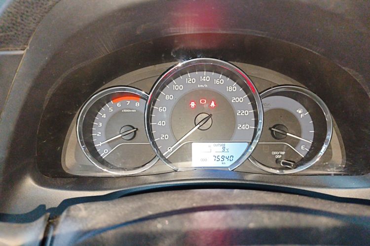 丰田 卡罗拉 2017款 改款 1.2T 手动GL局部细节14