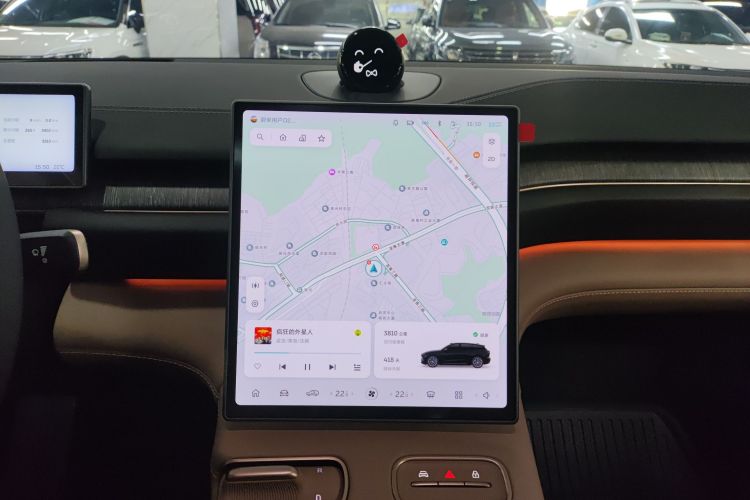 蔚来ES6 2024款 75kWh中控内饰16