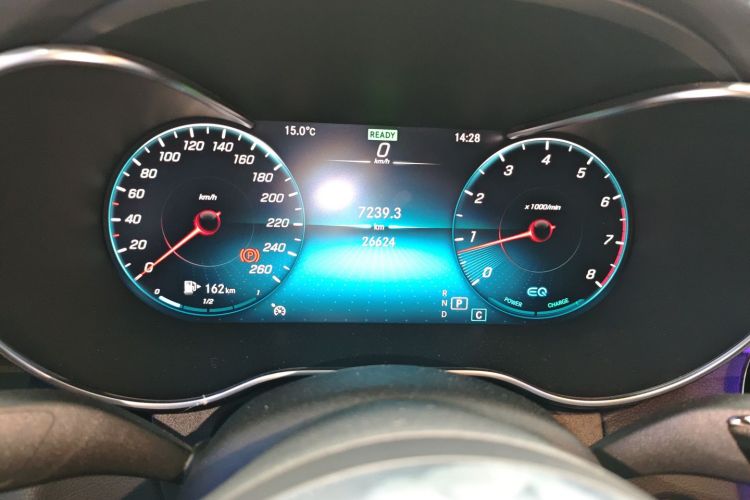 奔驰C级 2020款 改款 C 260 L 运动版中控内饰14