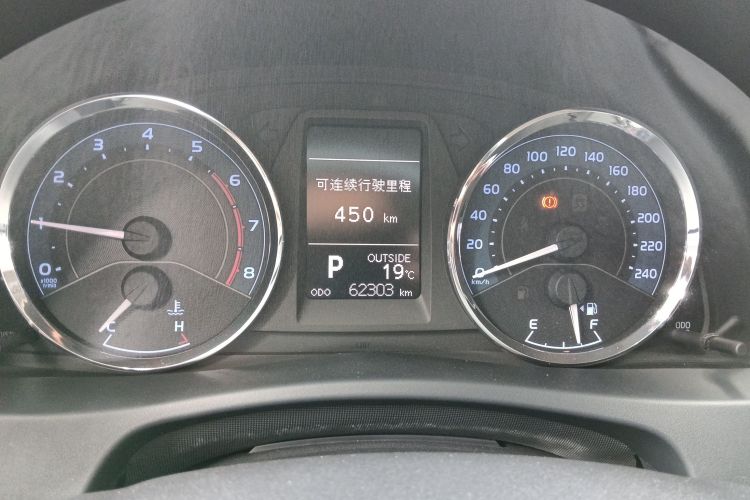 丰田 卡罗拉 2017款 改款 1.2T S-CVT GL-i中控内饰14