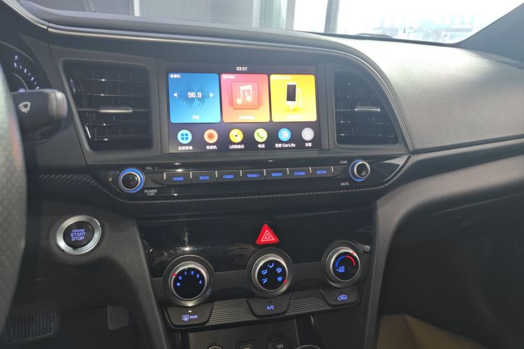 现代 领动 2020款 1.4T 双离合炫动·活力型中控内饰16