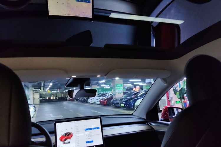 特斯拉 Model Y 2021款 长续航全轮驱动版中控内饰22