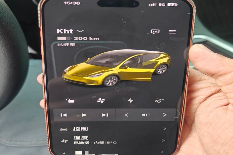 特斯拉 Model Y 2022款 改款 后轮驱动版中控内饰11