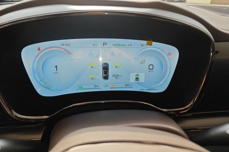 比亚迪 汉 2023款 DM-i 冠军版 121KM 尊享型中控内饰14