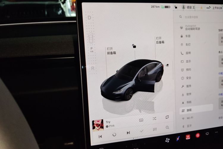 特斯拉 Model 3 2025款 后轮驱动版中控内饰18
