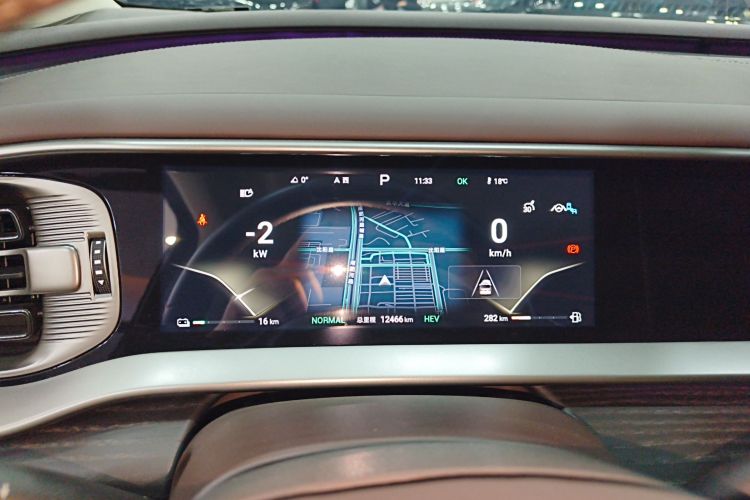 腾势D9 2024款 DM-i 980 四驱尊荣型中控内饰14