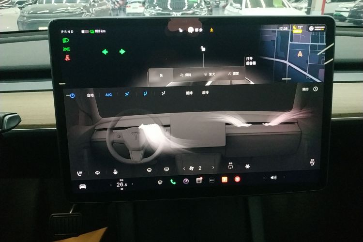 特斯拉 Model Y 2022款 改款 后轮驱动版中控内饰16