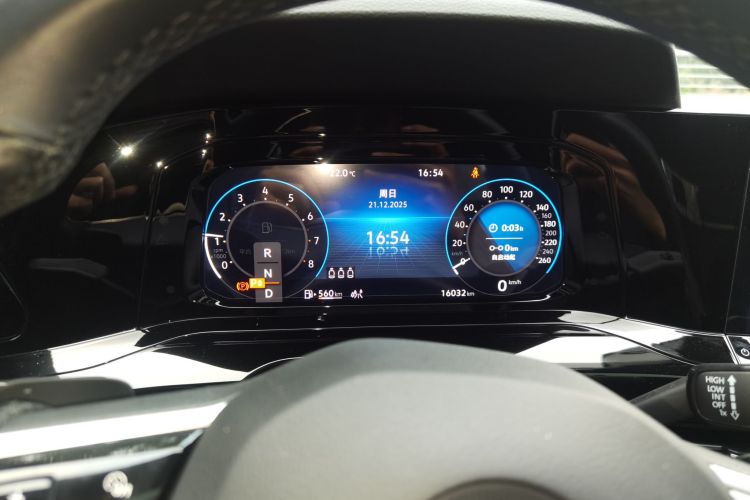 大众 高尔夫 2023款 280TSI DSG R-Line Lite中控内饰14