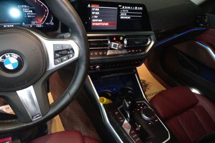 宝马3系 2022款 改款 325Li M运动套装中控内饰16