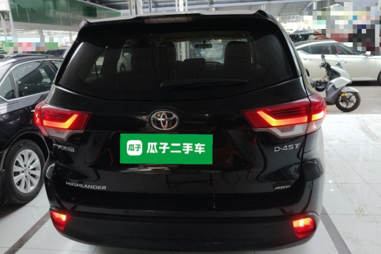 丰田 汉兰达 2021款 2.0T 四驱精英版 7座车身外观6