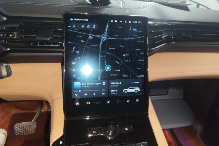 蔚来ES8 2020款 415KM 七座版中控内饰16