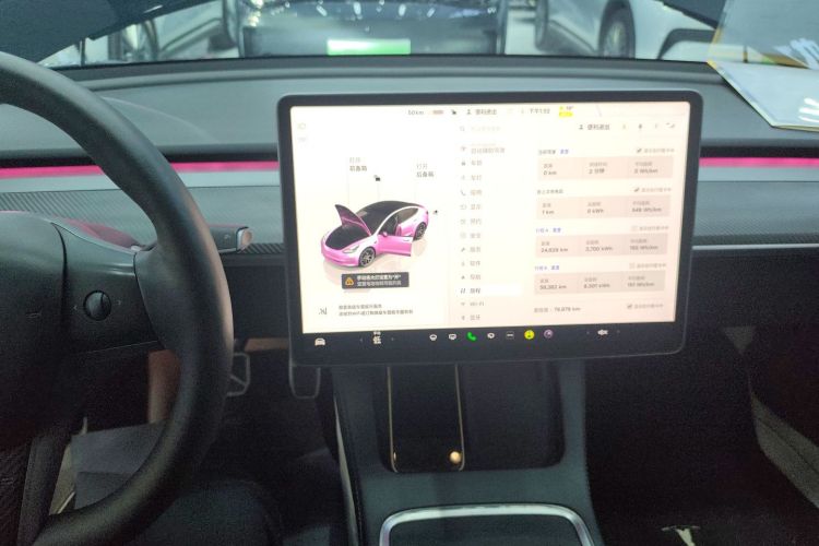 特斯拉 Model 3 2022款 后轮驱动版中控内饰16