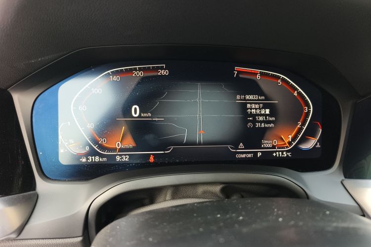 宝马3系 2020款 320Li M运动套装中控内饰14