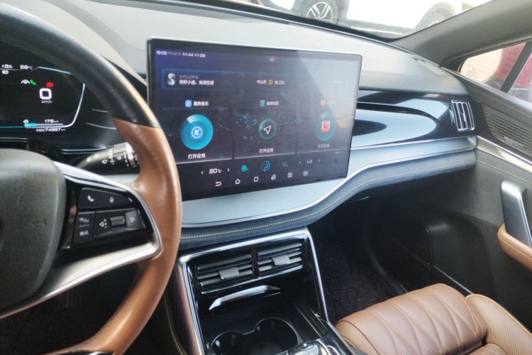比亚迪 唐新能源 2021款 DM 2.0T 四驱高性能版创世旗舰型中控内饰16