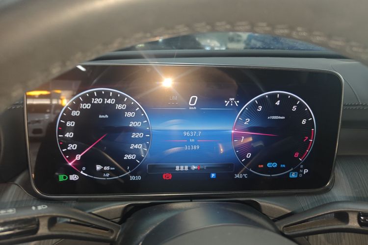 奔驰C级 2022款 C 200 L 运动版局部细节14