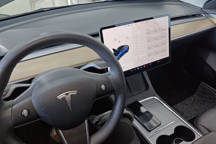 特斯拉 Model 3 2021款 改款 标准续航后驱升级版 3D1中控内饰12