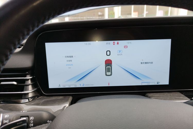 红旗HS5 2023款 2.0T 四驱旗领Pro版中控内饰14