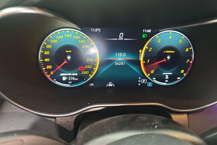 奔驰GLC AMG 2020款 AMG GLC 43 4MATIC中控内饰15