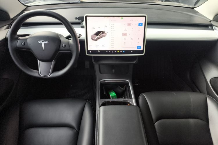 特斯拉 Model 3 2021款 标准续航后驱升级版 3D6中控内饰7002