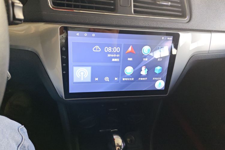 大众 朗逸 2017款 1.6L 自动风尚版中控内饰16