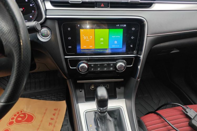 名爵 MG6 2017款 20T 自动精英智联版 国V中控内饰16