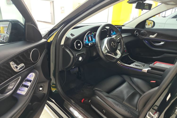 奔驰C级 2021款 C 200 L 时尚型运动版中控内饰20