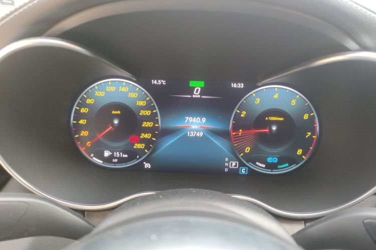 奔驰C级 2021款 C 260 L 运动星耀臻藏版局部细节14