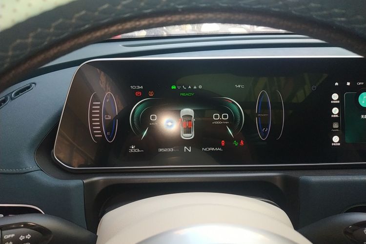 欧拉好猫 2021款 400km标准续航 维纳斯版 三元锂中控内饰14