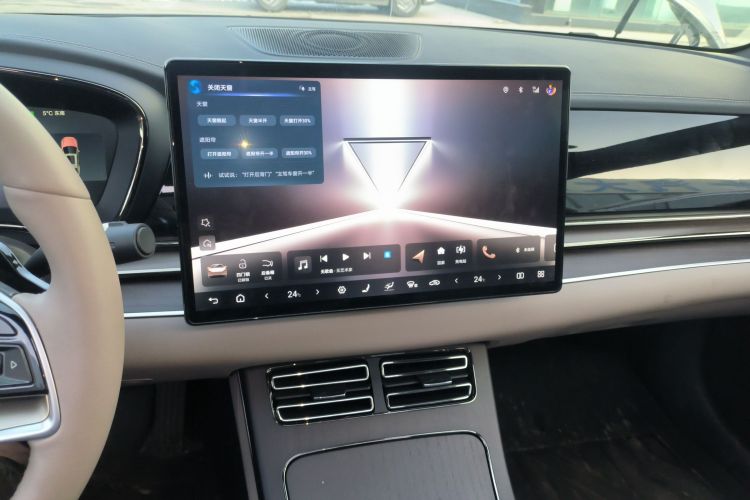 比亚迪 汉 2025款 EV 701KM激光雷达智驾型中控内饰16