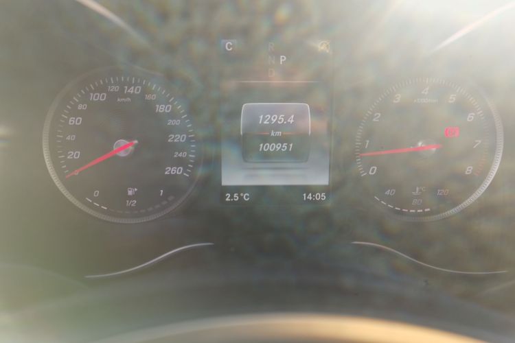 奔驰C级 2017款 改款 C 200 L中控内饰15