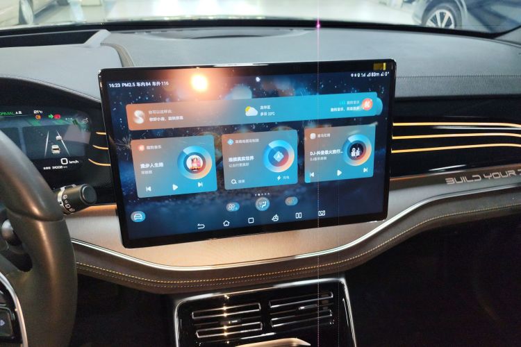 比亚迪 唐新能源 2022款 DM-p 215KM 四驱旗舰型中控内饰16