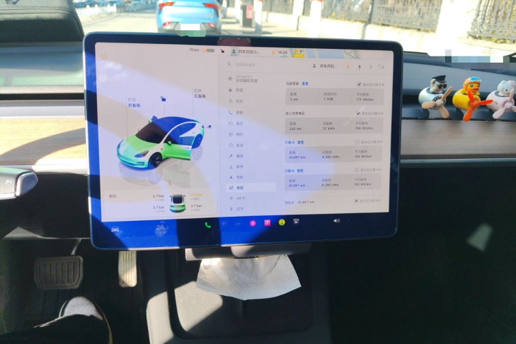 特斯拉 Model 3 2022款 后轮驱动版中控内饰16