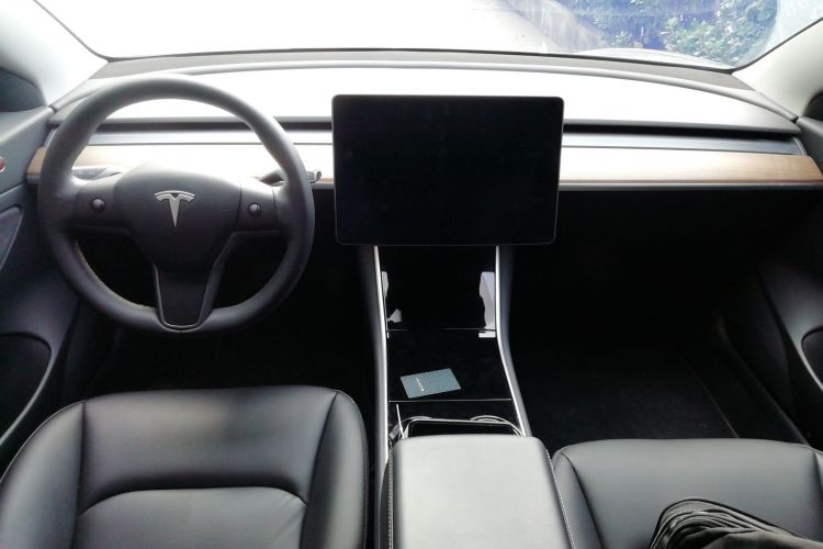 特斯拉 Model 3 2020款 改款 长续航后轮驱动版中控内饰12