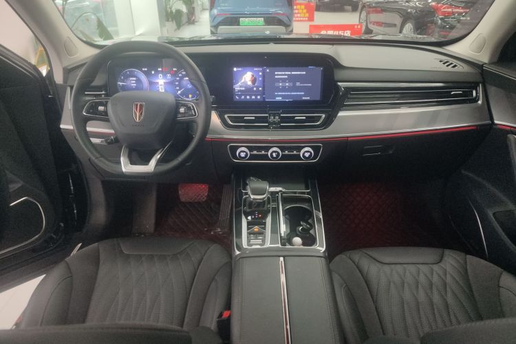 红旗HS5 2023款 2.0T 旗享Pro版中控内饰7002