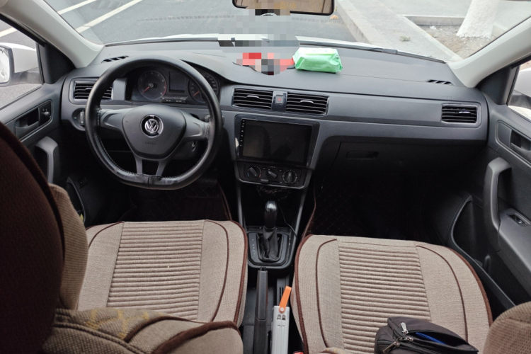 大众 桑塔纳 2021款 1.5L 自动风尚版中控内饰7002