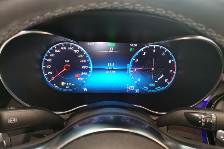 奔驰C级 2021款 C 260 L 运动版中控内饰14