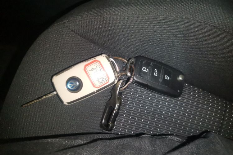 大众 朗逸 2017款 1.6L 自动风尚版中控内饰7001